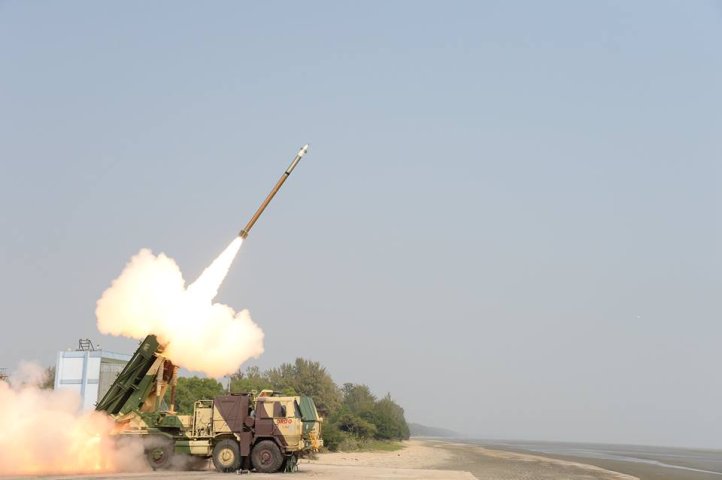 Guided PINAKA test fired successfully from Pokhran ranges by DRDO