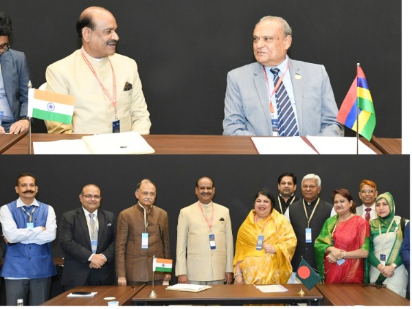 LS Speaker Om Birla meets counterparts from Australia, Bangladesh on sidelines of Inter-Parliamentary Union conference in Bahrain 