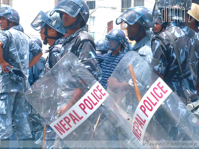 Nepal police fire teargas to break up fuel price protests