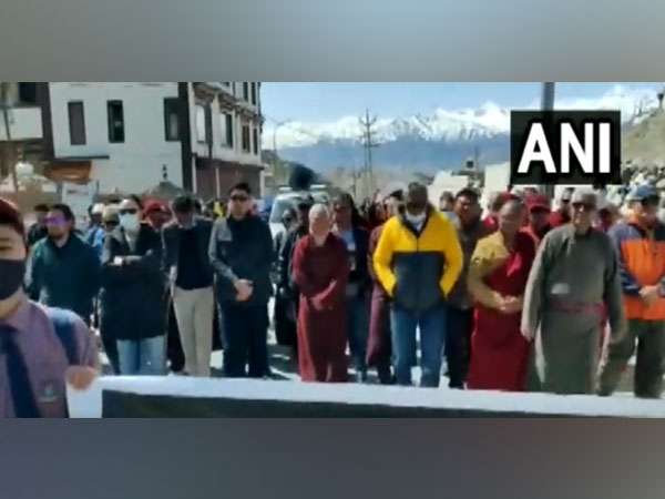 Ladakh: Locals stage protest against rape, murder of minor girl