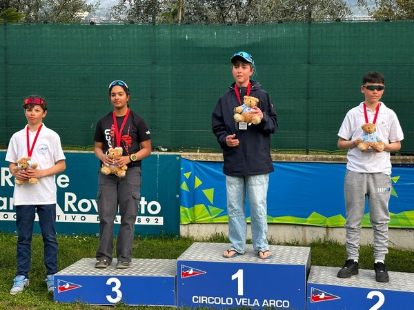 OpenSkiff Eurochallenge on Garda Trentino 2024: Young sailor Anandi wins bronze