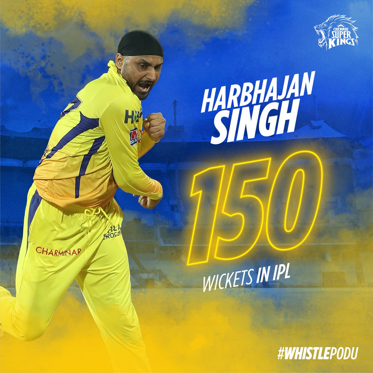 Turbanator Harbhajan Singh becomes third Indian to take 150 wickets in IPL