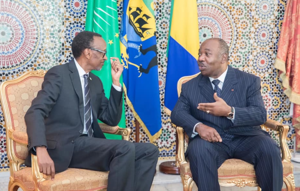 Paul Kagame meets Gabon’s Ondimba to boost bilateral relations, lauds AfCFTA’s progress