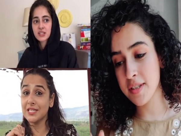 Ananya Panday, Vidya Balan, Sanya Malhotra take the 'Gulabo Sitabo' tongue twister challenge