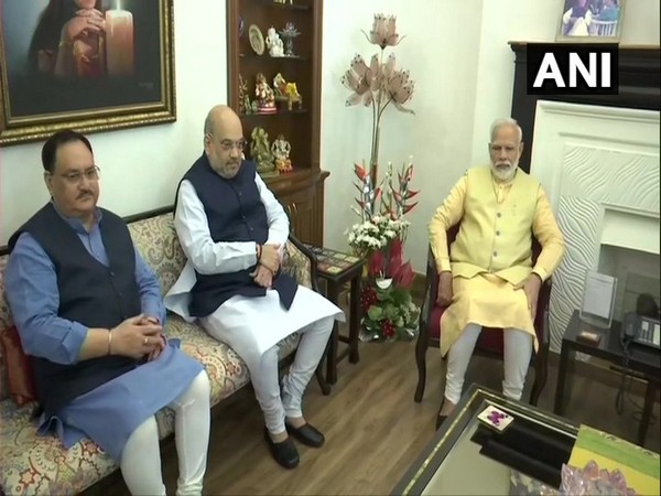 Yogi Adityanath meets top BJP leaders, Nadda, Shah meet PM Modi