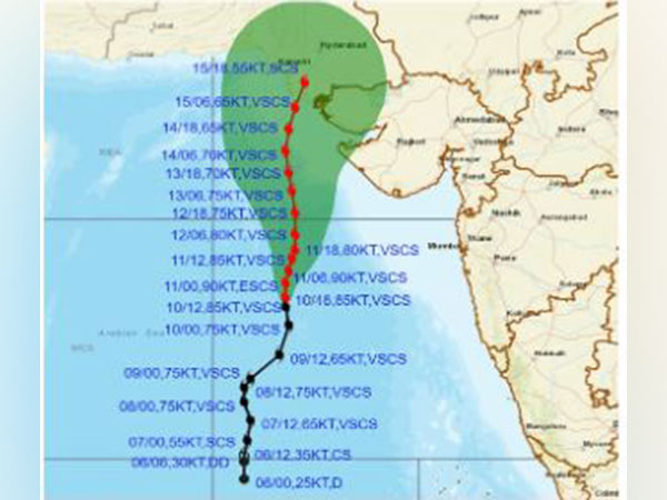 Cyclone Biparjoy intensifies into 'very severe' cyclonic storm