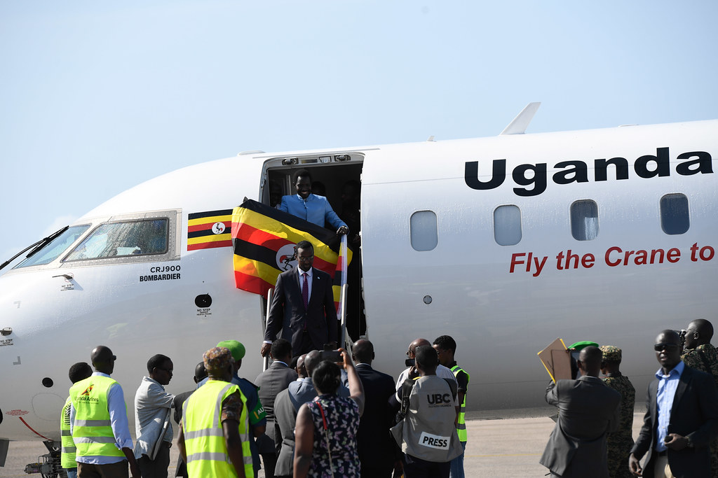 Uganda repatriate nationals from South Africa and Zambia through Uganda Airlines