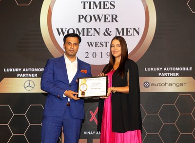 Prominent Plastic and Cosmetic Surgeon Dr. Debraj Shome Felicitated with the Times Power Men Award