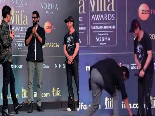 Shah Rukh Khan Teases Karan Johar at IIFA Press Conference