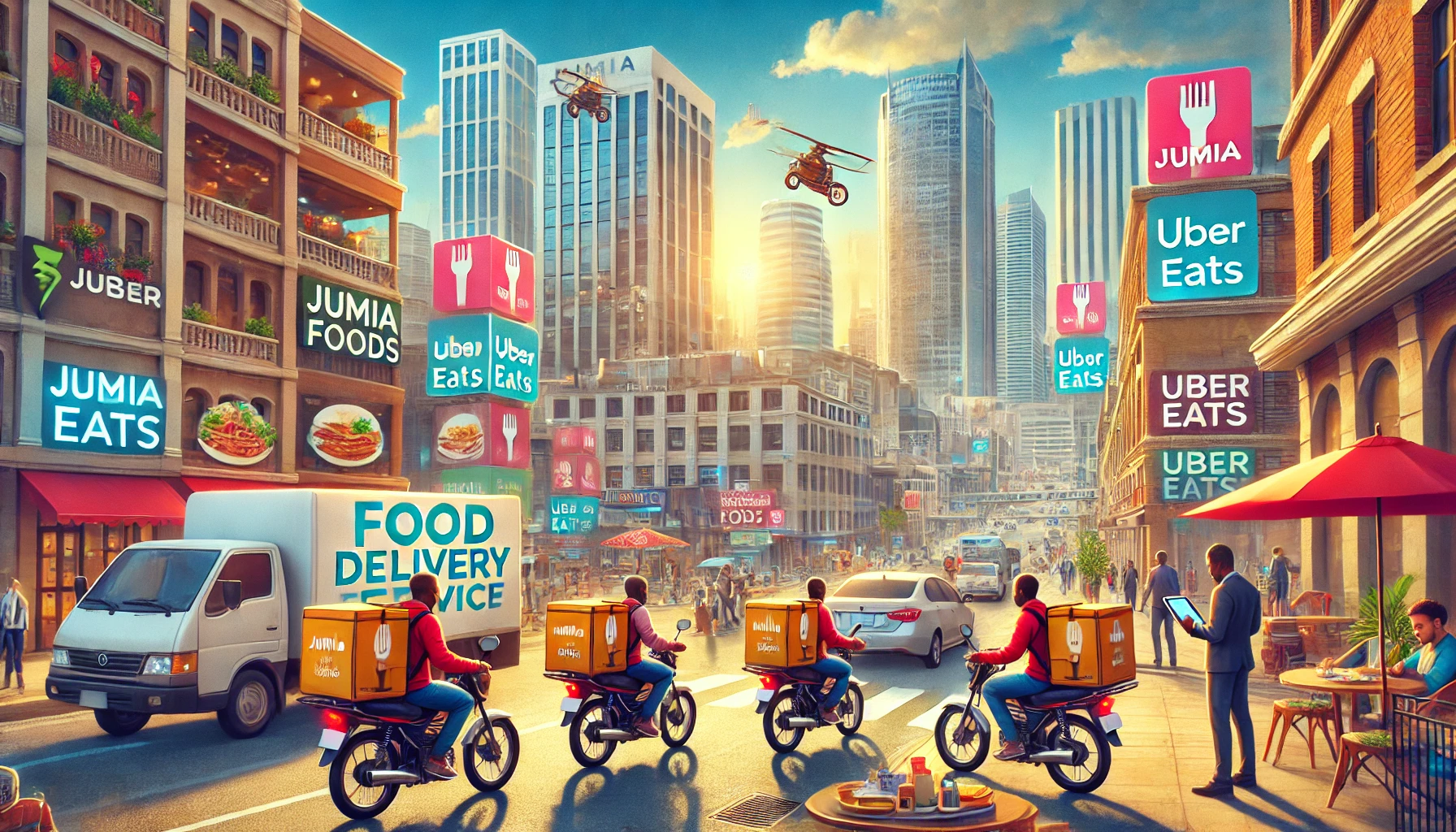 The Rise of Online Food Delivery in Africa: Shaping Urban Lifestyles and Market Growth