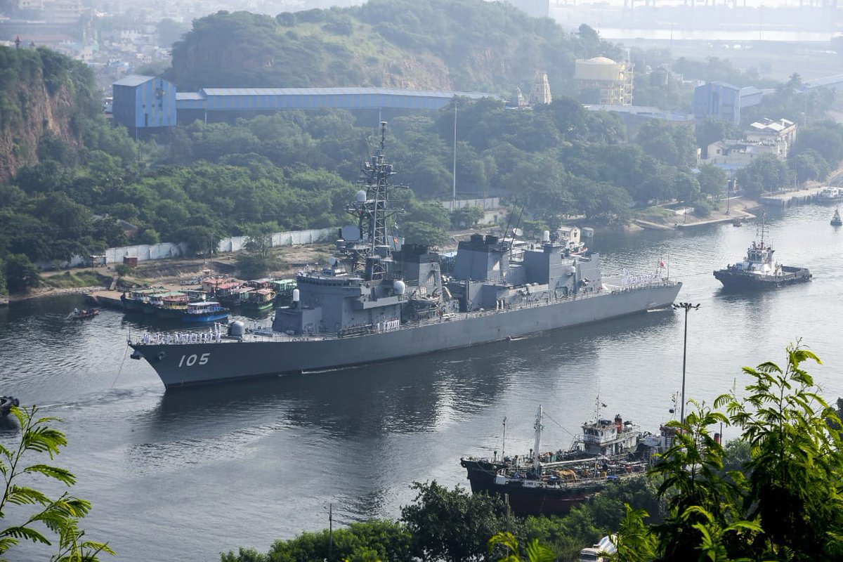 Japan's Kaga helicopter carrier wages daily war on dirt and grime to keep clean