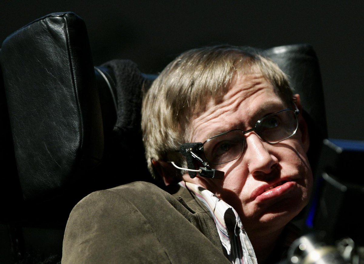 Cosmic visionary Stephen Hawking's wheelchair, thesis up for sale