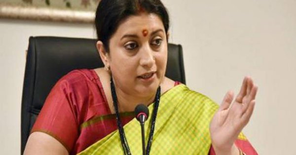 Smriti Irani paves way for stoppage of superfast train in UP's Amethi