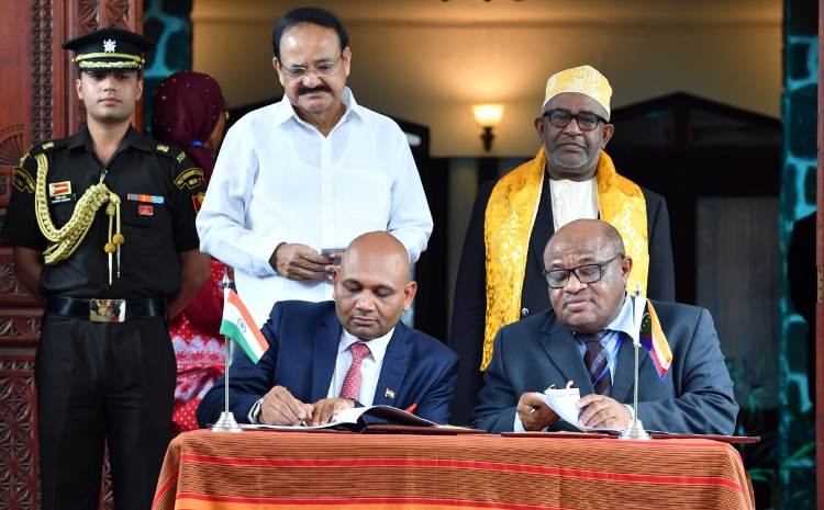 India, Comoros sign 6 MoUs to expand bilateral relations in various fields