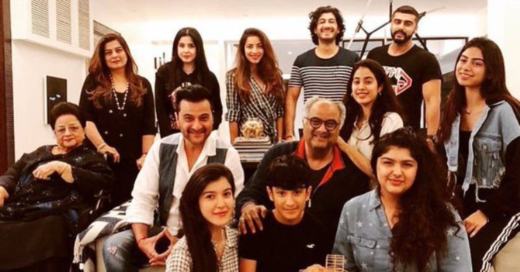 Kapoor family unites to celebrate Boney Kapoor's 63rd birthday