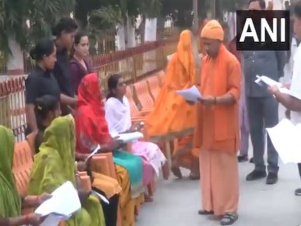 CM Yogi Adityanath Engages with Public at Gorakhnath Temple's Janata Darshan