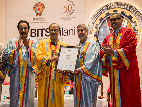 BITS Pilani Honors Tech Innovator Sanjay Mehrotra with Honorary PhD