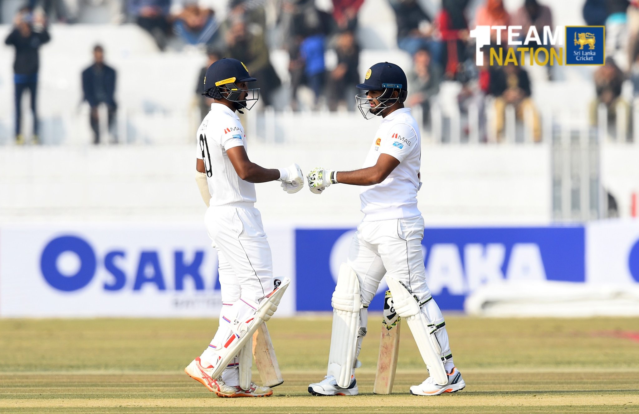 Sri Lanka make steady start as Test cricket returns to Pakistan