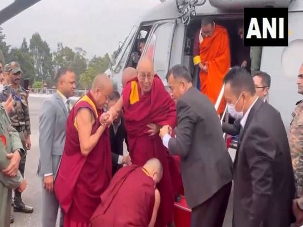 Tibetan spiritual leader Dalai Lama arrives in Gangtok for 4-day visit