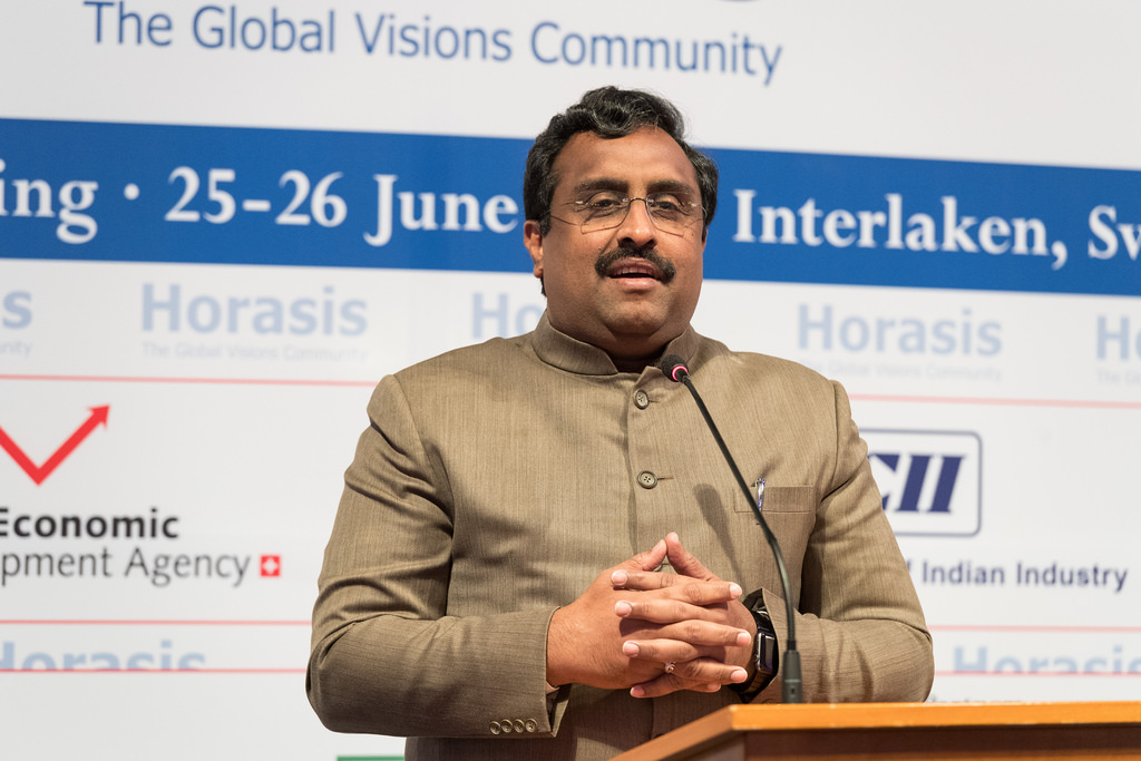 Ram Madhav seeks people's cooperation in wiping out terrorism from J-K