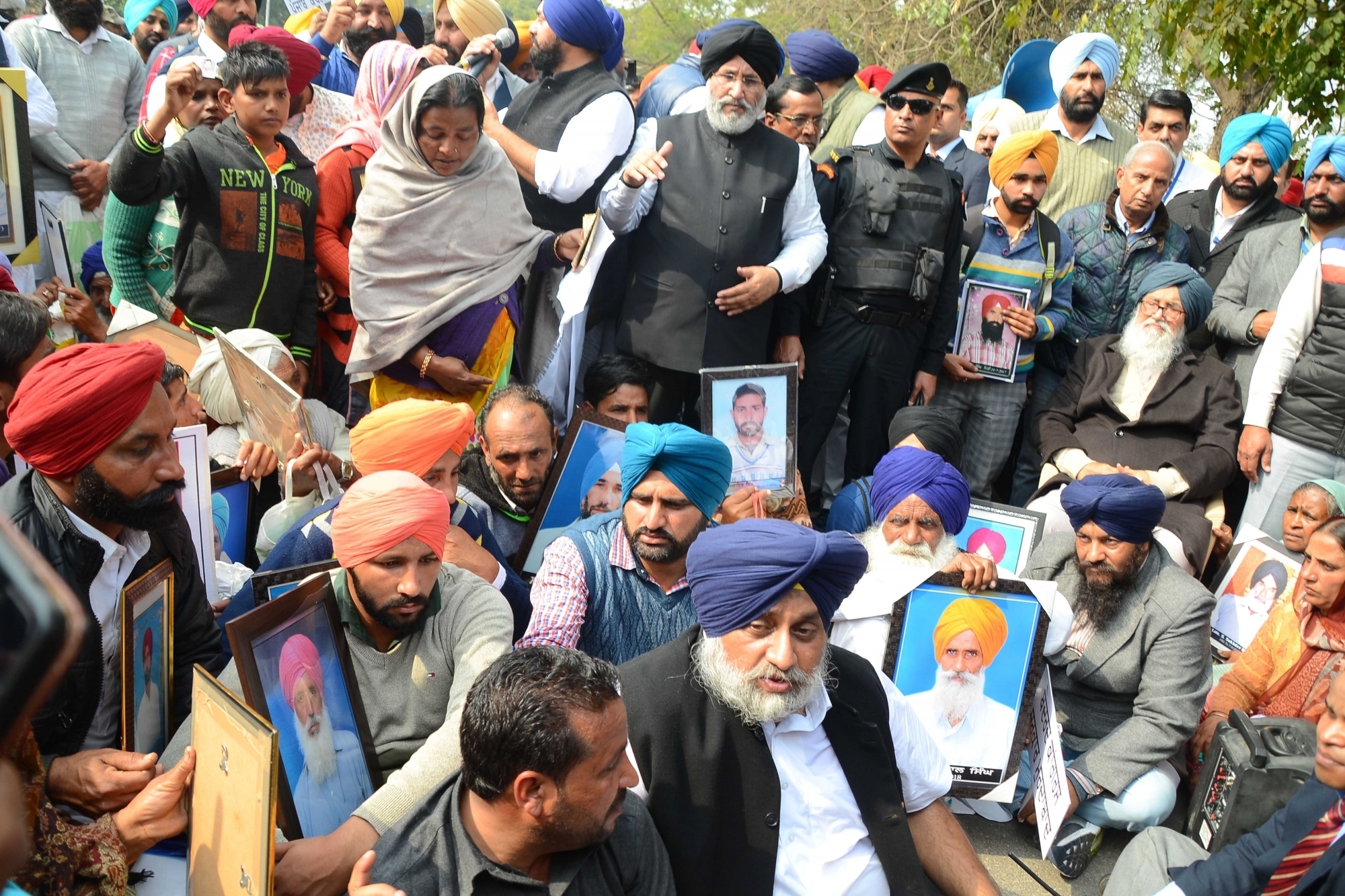 Transfer politically motivated, says families of men killed during 'anti-sacrilege' protests