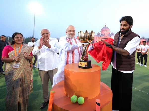 Union Home Minister Amit Shah inaugurates Gandhinagar Premier League in Ahmedabad
