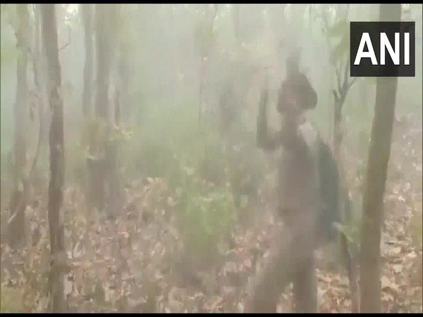 Odisha forest officer dances as it rains during fire at Similpal reserve, video goes viral