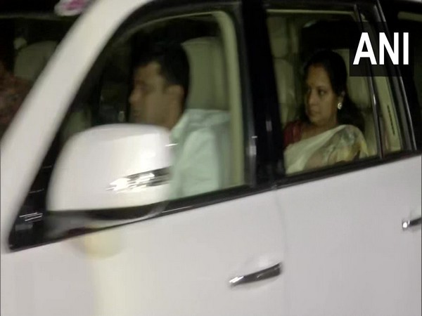 BRS MLC K Kavitha arrives in Hyderabad, to appear again before ED on March 16