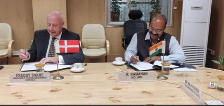 India's AIM and Denmark join hands for addressing water challenges & SDGs 