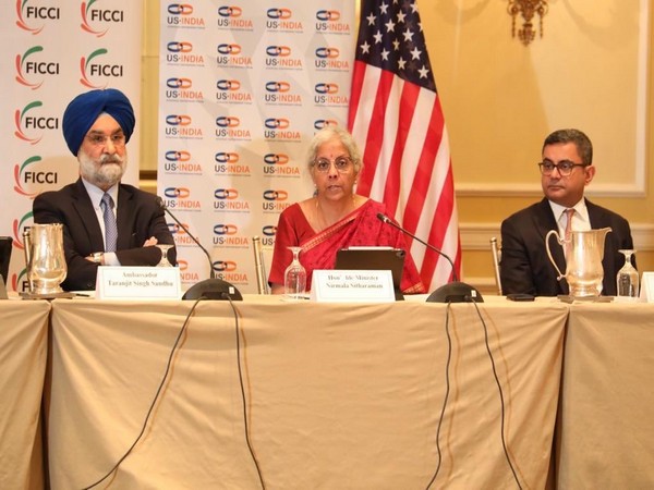 Sitharaman participates in a roundtable on "Investing in the India Decade" organised by FICCI, USISP 