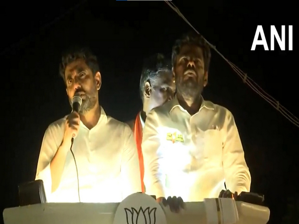 "Here to support my friend Annamalai": TDP's Nara Lokesh joins BJP's Tamil Nadu chief at roadshow