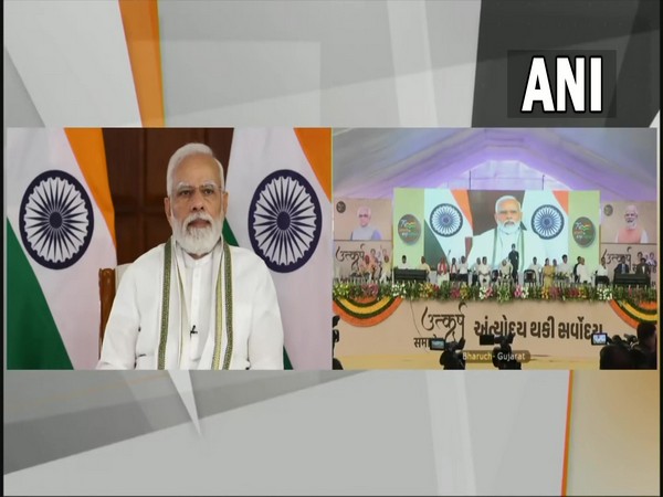 PM Modi virtually addresses 'Utkarsh Samaroh' in Gujarat's Bharuch
