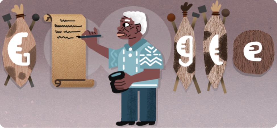 Mazisi Kunene: Google honors South African poet on his 92nd birthday