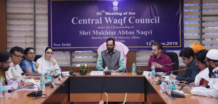 Geo-tagging and digitalisation to ensure safety of Waqf records: Mukhtar Naqvi 