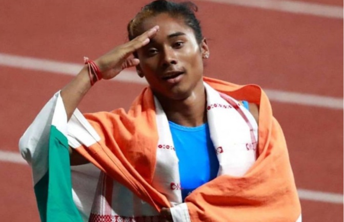 Running individual 400m is not yet over for Hima, hints at doing that again in postponed Asian Games