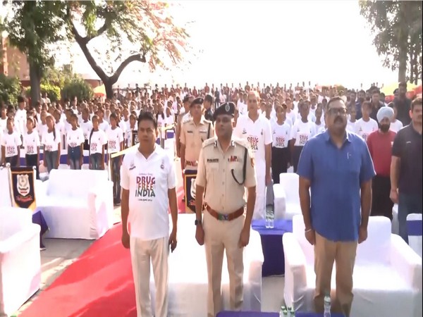 Chandigarh police, NCB organise walkathon at Sukhna Lake to spread awareness about drug abuse 