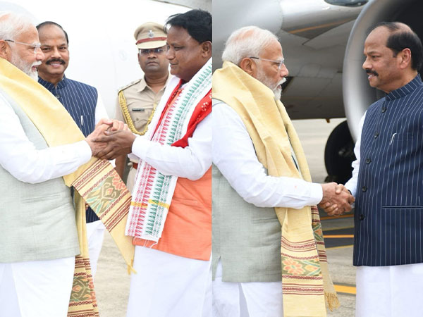 PM Modi arrives in Bhubaneswar for oath ceremony of Odisha CM-designate Mohan Charan Majhi