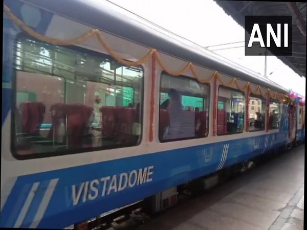 Karnataka's first train with two Vistadome coaches arrives in Bengaluru