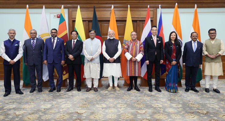 PM Modi Engages BIMSTEC Foreign Ministers on Strengthening Regional Cooperation