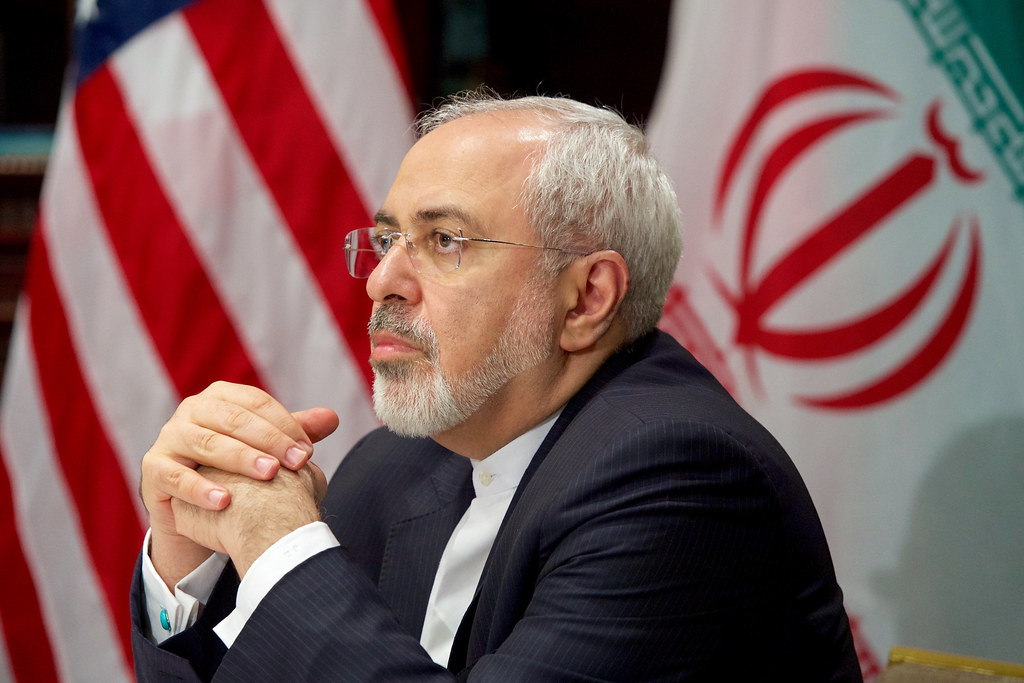 Iran's Zarif warns U.S. that Tehran may also act "unpredictably"