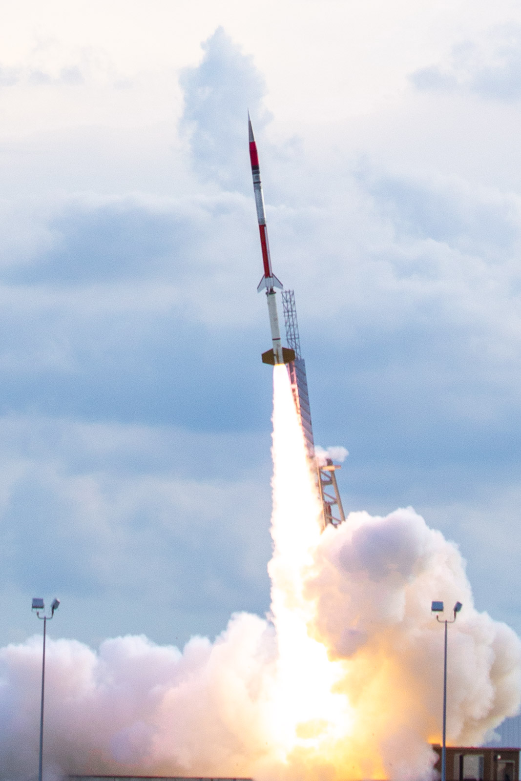 NASA's suborbital sounding rocket carries student experiments to space