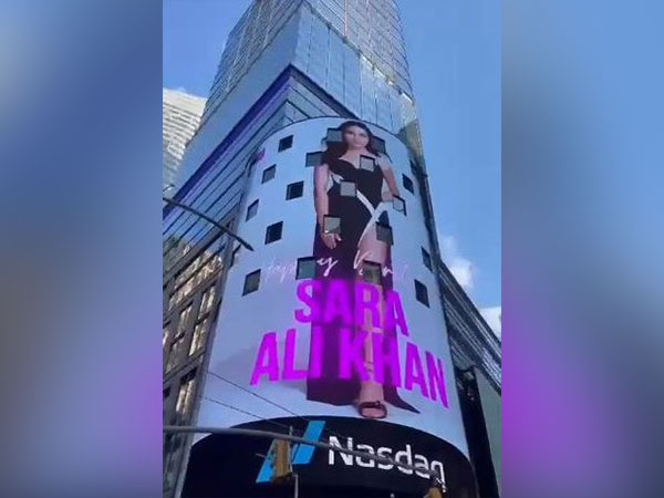 Fans celebrate Sara Ali Khan's birthday with flash mob at New York's Times Square