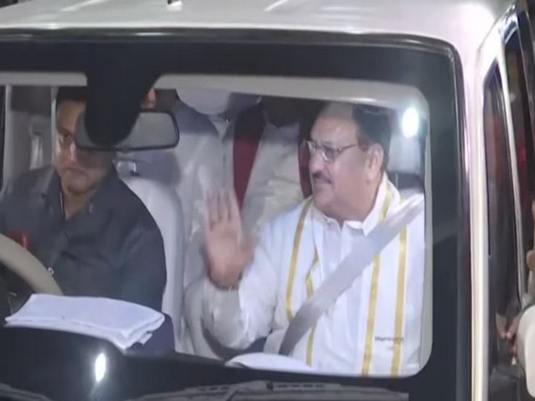 Jp Nadda Arrives At Kolkata Airport For A Two Day Bengal Visit Politics