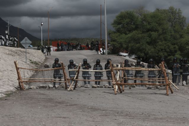 Farmers hold out at seized Mexican dam as tensions build