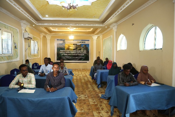 ATMIS trains Jubaland journalists in tourism sector