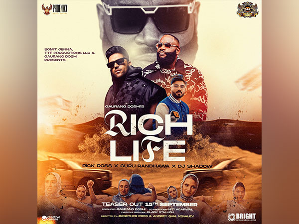 Guru Randhawa & Rick Ross Collaboration: Rich Life Music Video Teases Major Global Impact