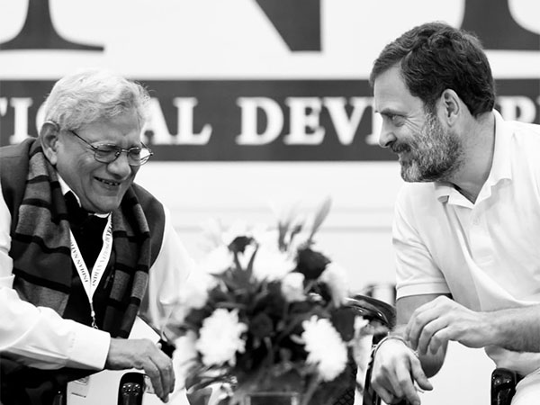 Rahul Gandhi Mourns the Death of CPI(M) General Secretary Sitaram Yechury