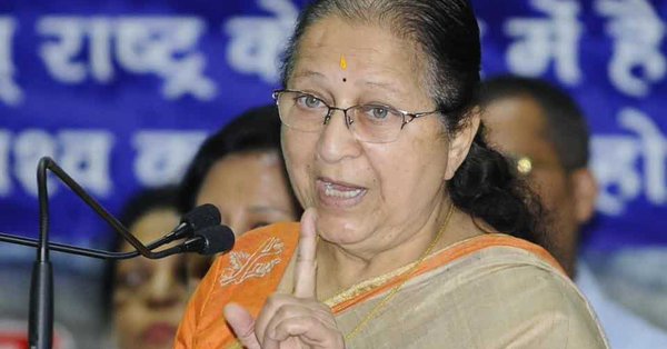 Sumitra Mahajan calls for sporting events for lawmakers to boost 'sportsmanship'