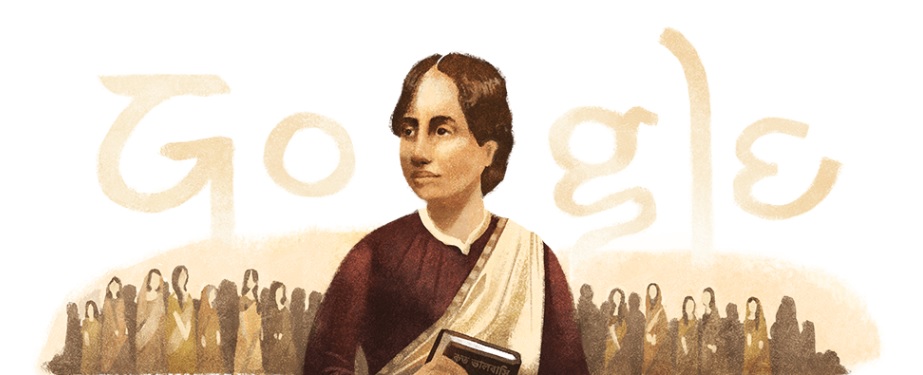 Kamini Roy – Google honors the great Bengali poet on her 155th birthday