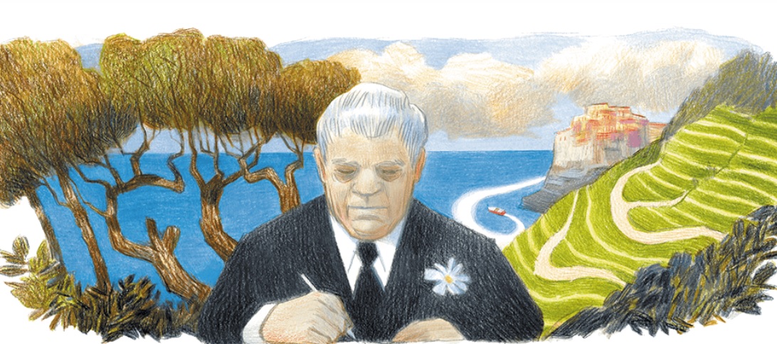 Eugenio Montale: Google Doodle celebrates 125th Birthday of Italian poet, critic & translator